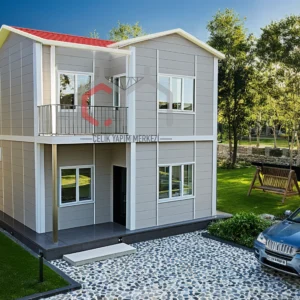 Ana səhifə 10 82 m2 çift katlı prefabrik