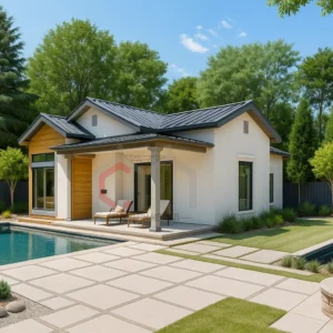 Ana səhifə 16 85 m2 Tek Katlı Prefabrik Villa